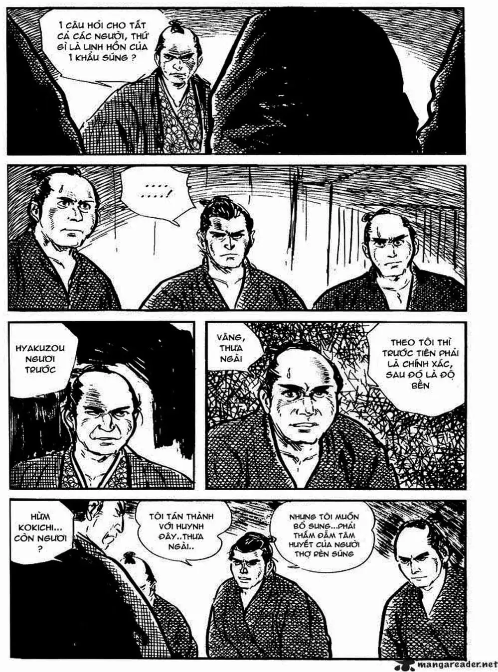 Truyện Tranh Sói Mang Con - Lone Wolf And Cub trang 5