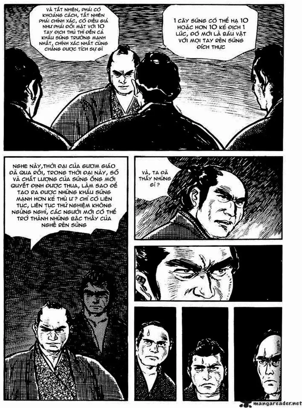 Truyện Tranh Sói Mang Con - Lone Wolf And Cub trang 5