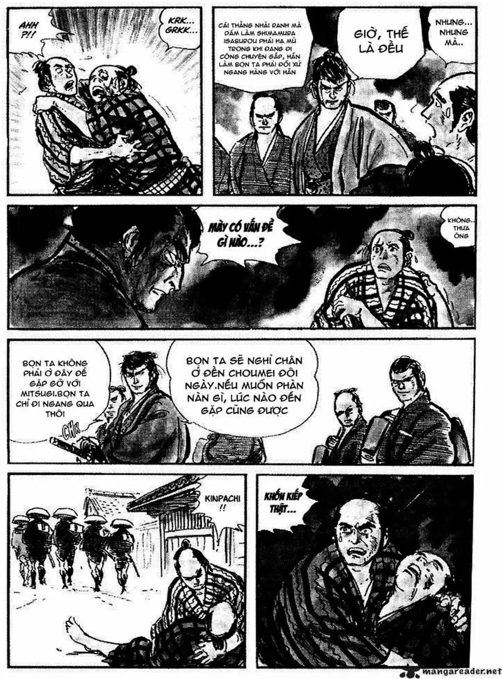 Truyện Tranh Sói Mang Con - Lone Wolf And Cub trang 5