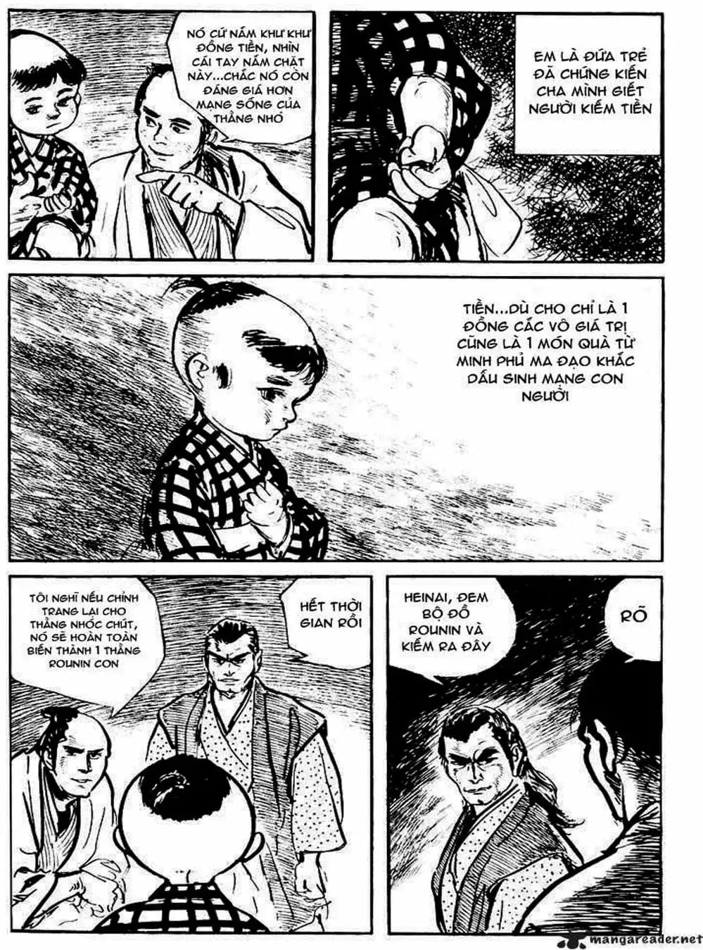 Truyện Tranh Sói Mang Con - Lone Wolf And Cub trang 5