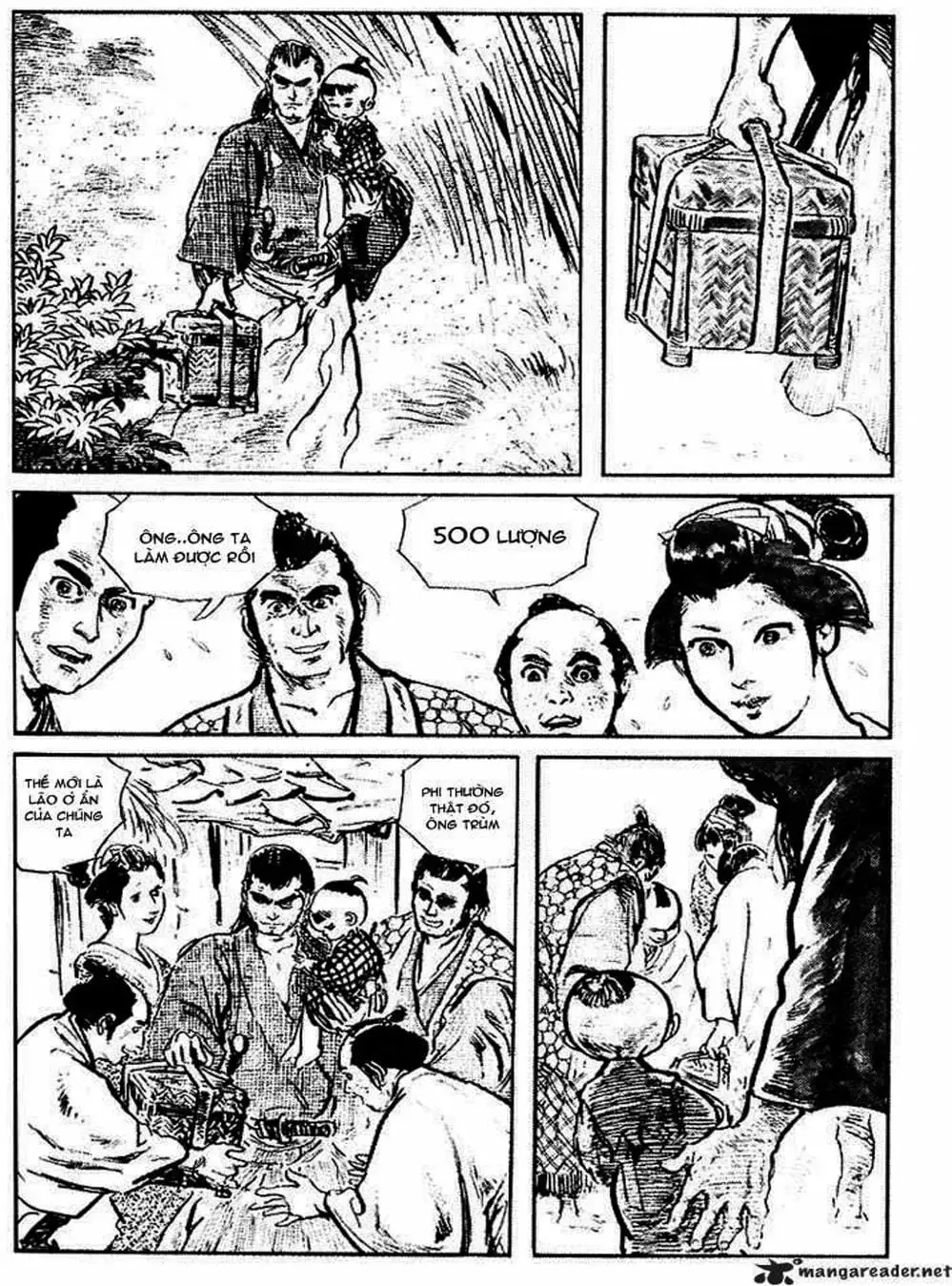 Truyện Tranh Sói Mang Con - Lone Wolf And Cub trang 5