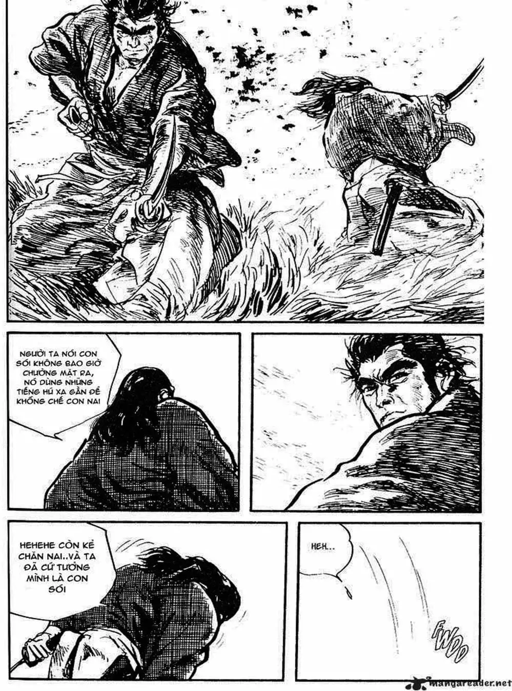 Truyện Tranh Sói Mang Con - Lone Wolf And Cub trang 5