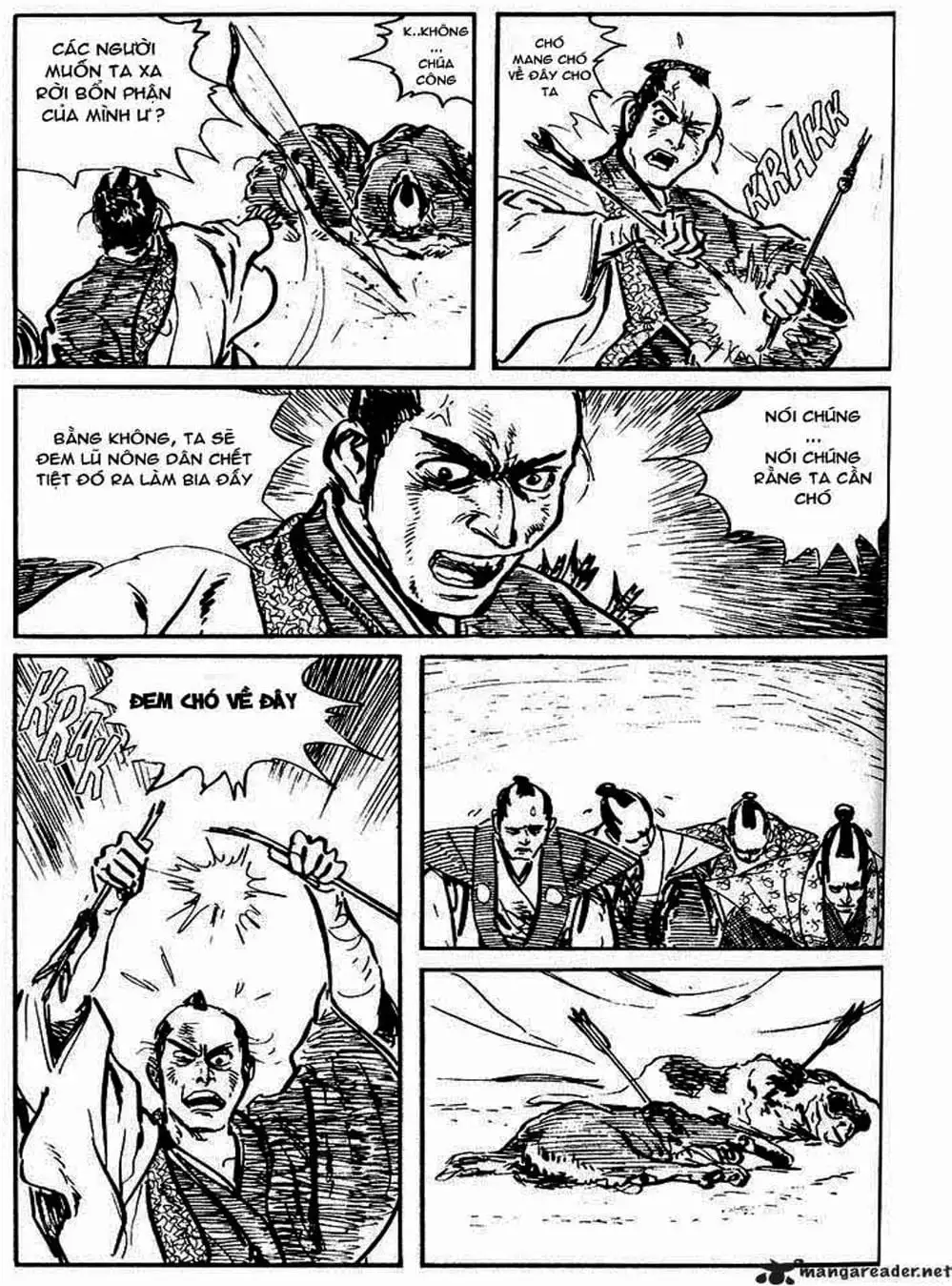 Truyện Tranh Sói Mang Con - Lone Wolf And Cub trang 5