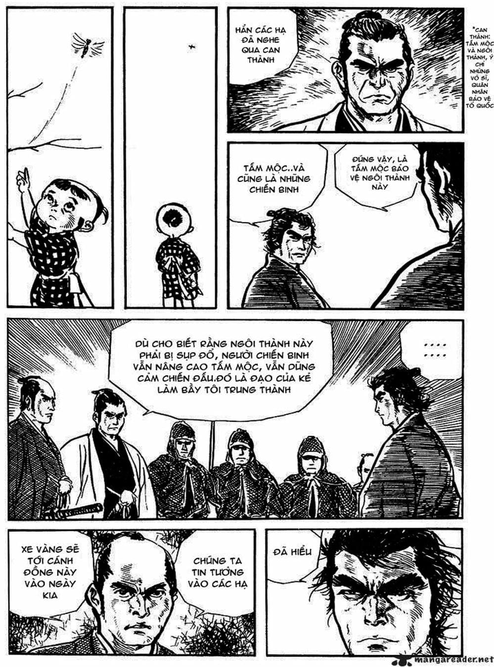 Truyện Tranh Sói Mang Con - Lone Wolf And Cub trang 5