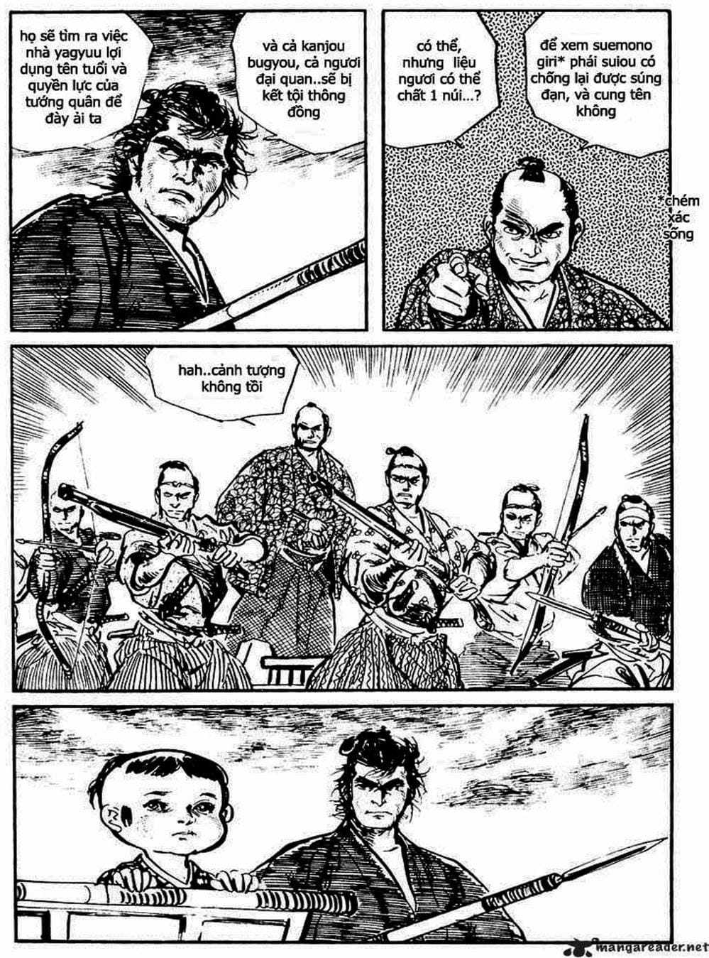 Truyện Tranh Sói Mang Con - Lone Wolf And Cub trang 5