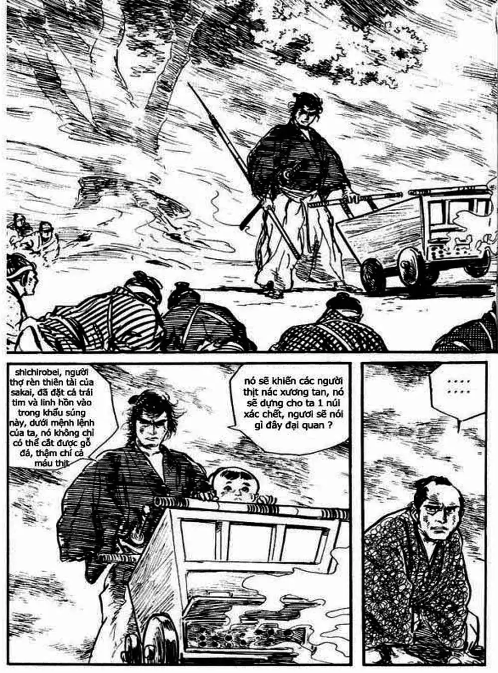 Truyện Tranh Sói Mang Con - Lone Wolf And Cub trang 5