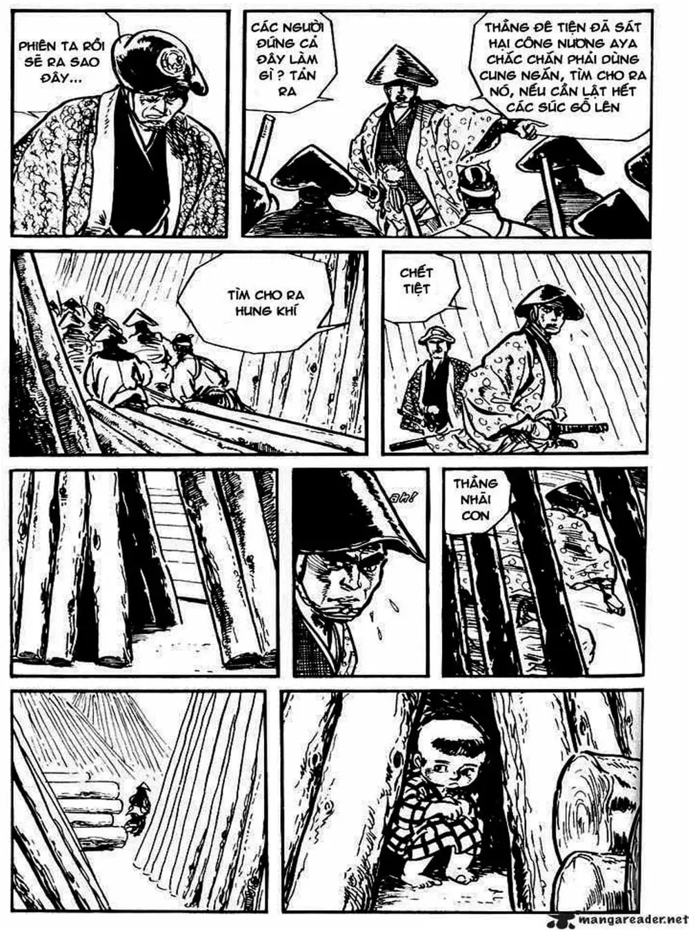 Truyện Tranh Sói Mang Con - Lone Wolf And Cub trang 5