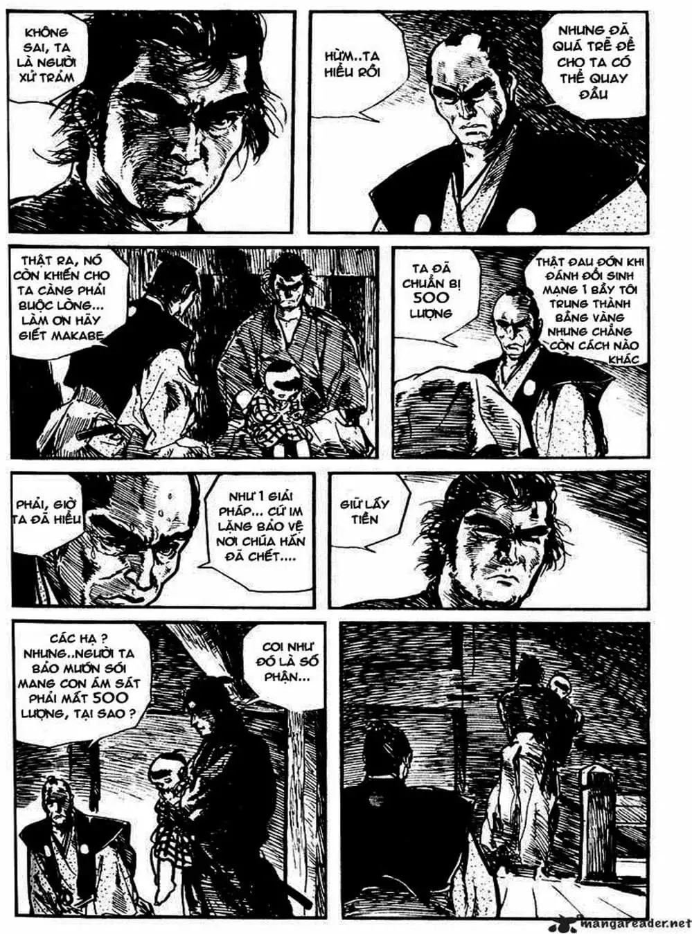 Truyện Tranh Sói Mang Con - Lone Wolf And Cub trang 5