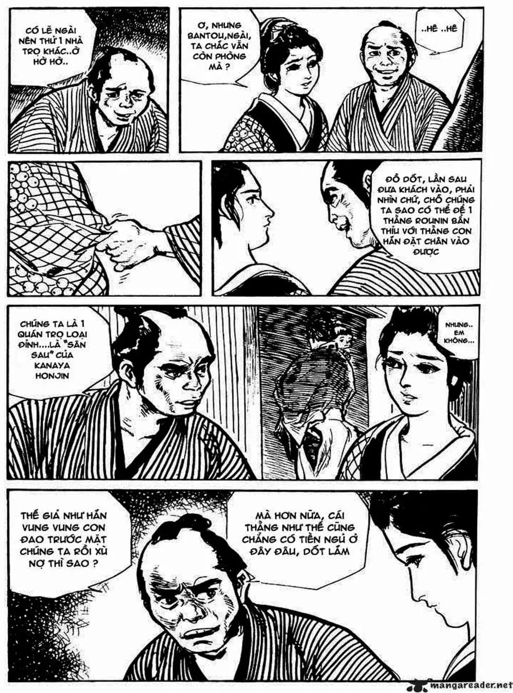 Truyện Tranh Sói Mang Con - Lone Wolf And Cub trang 5