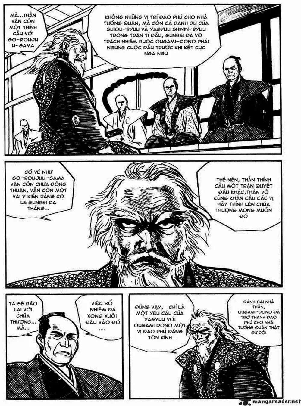 Truyện Tranh Sói Mang Con - Lone Wolf And Cub trang 5