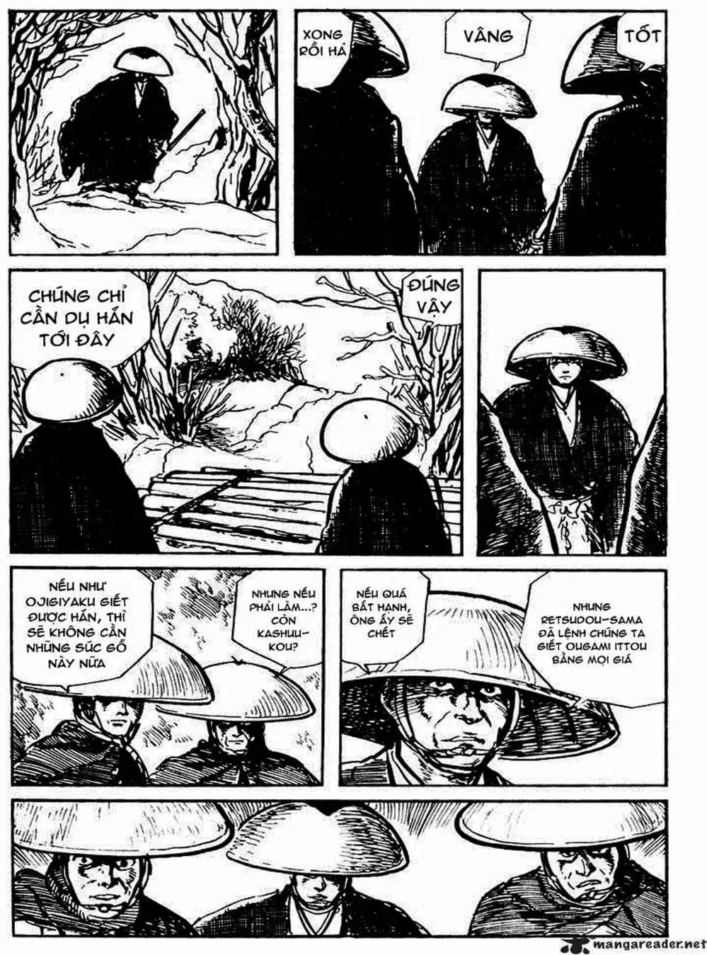 Truyện Tranh Sói Mang Con - Lone Wolf And Cub trang 5