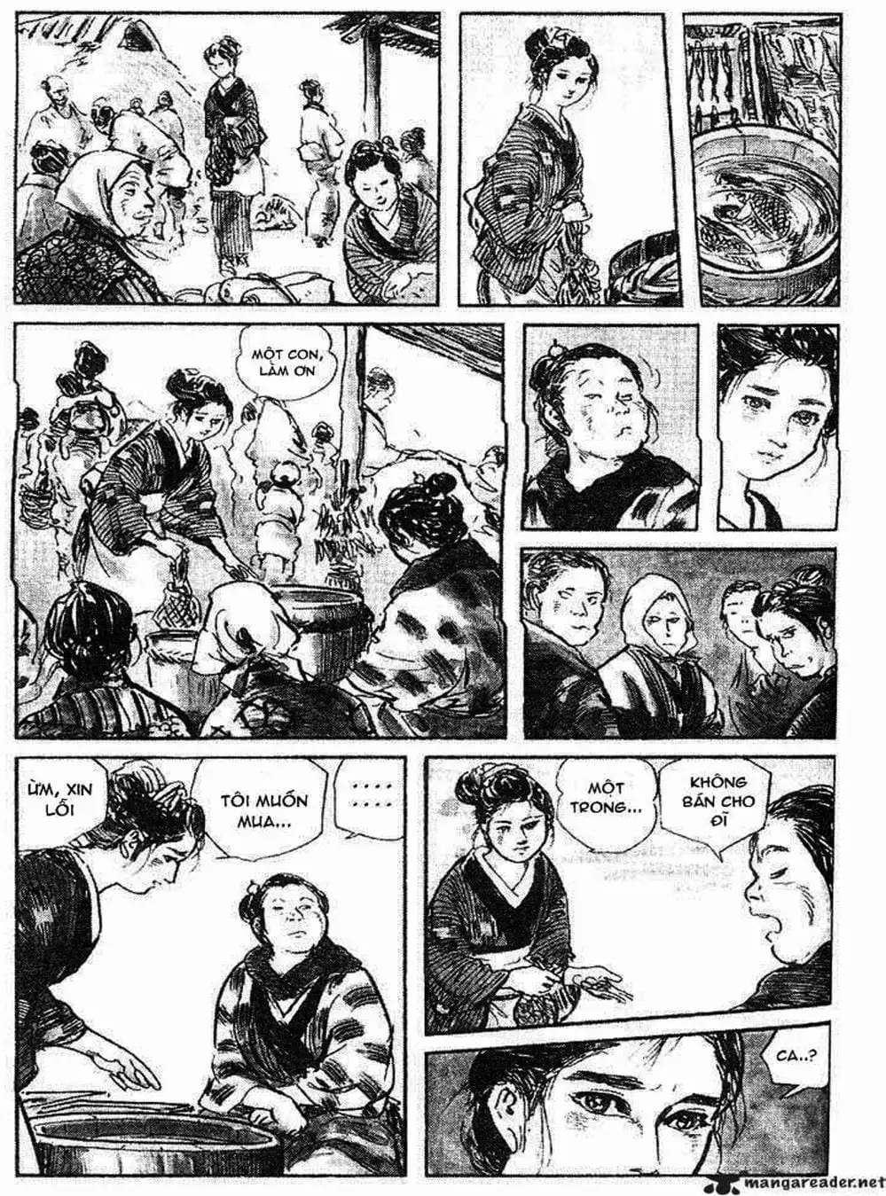 Truyện Tranh Sói Mang Con - Lone Wolf And Cub trang 5