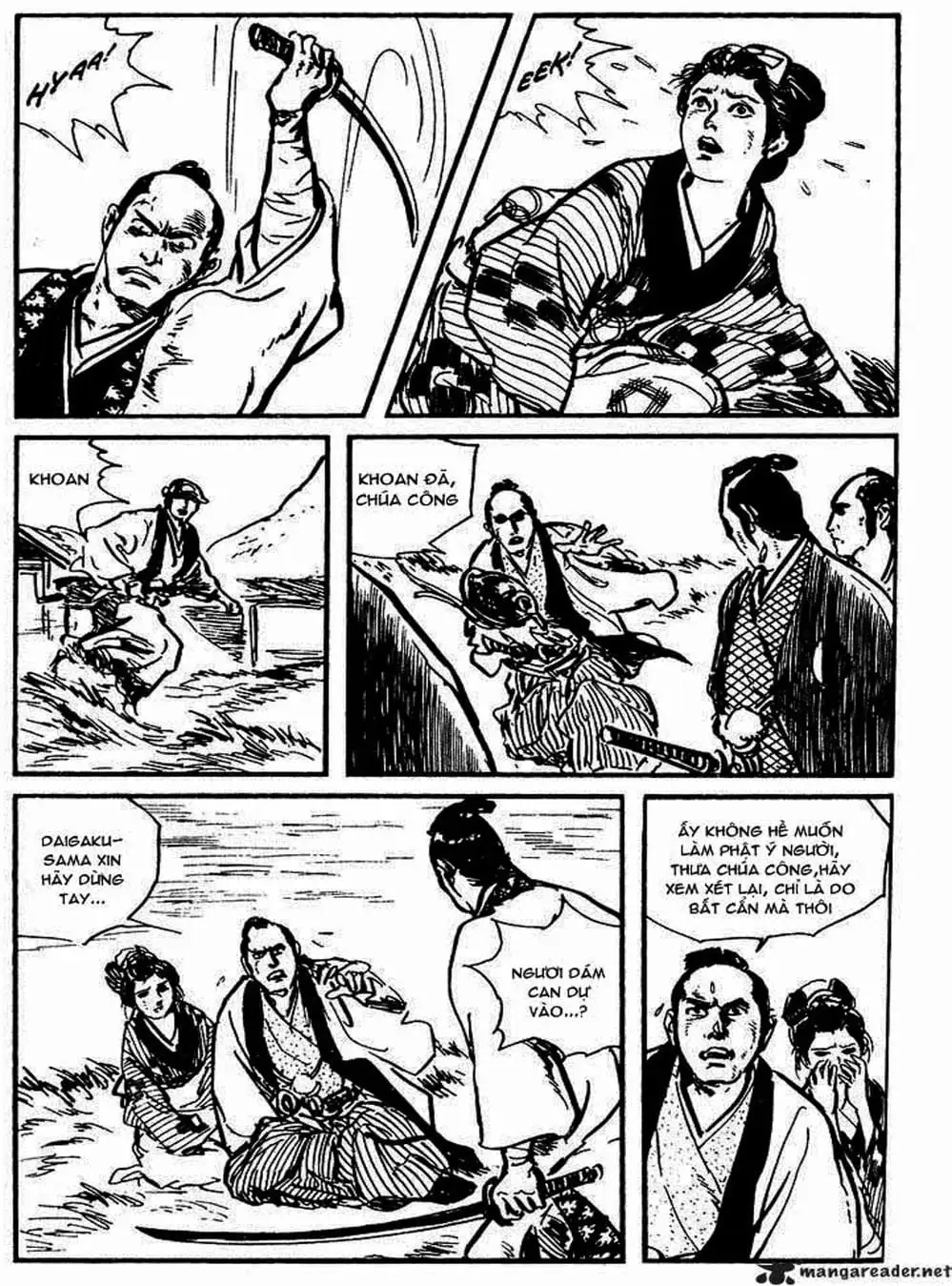 Truyện Tranh Sói Mang Con - Lone Wolf And Cub trang 5