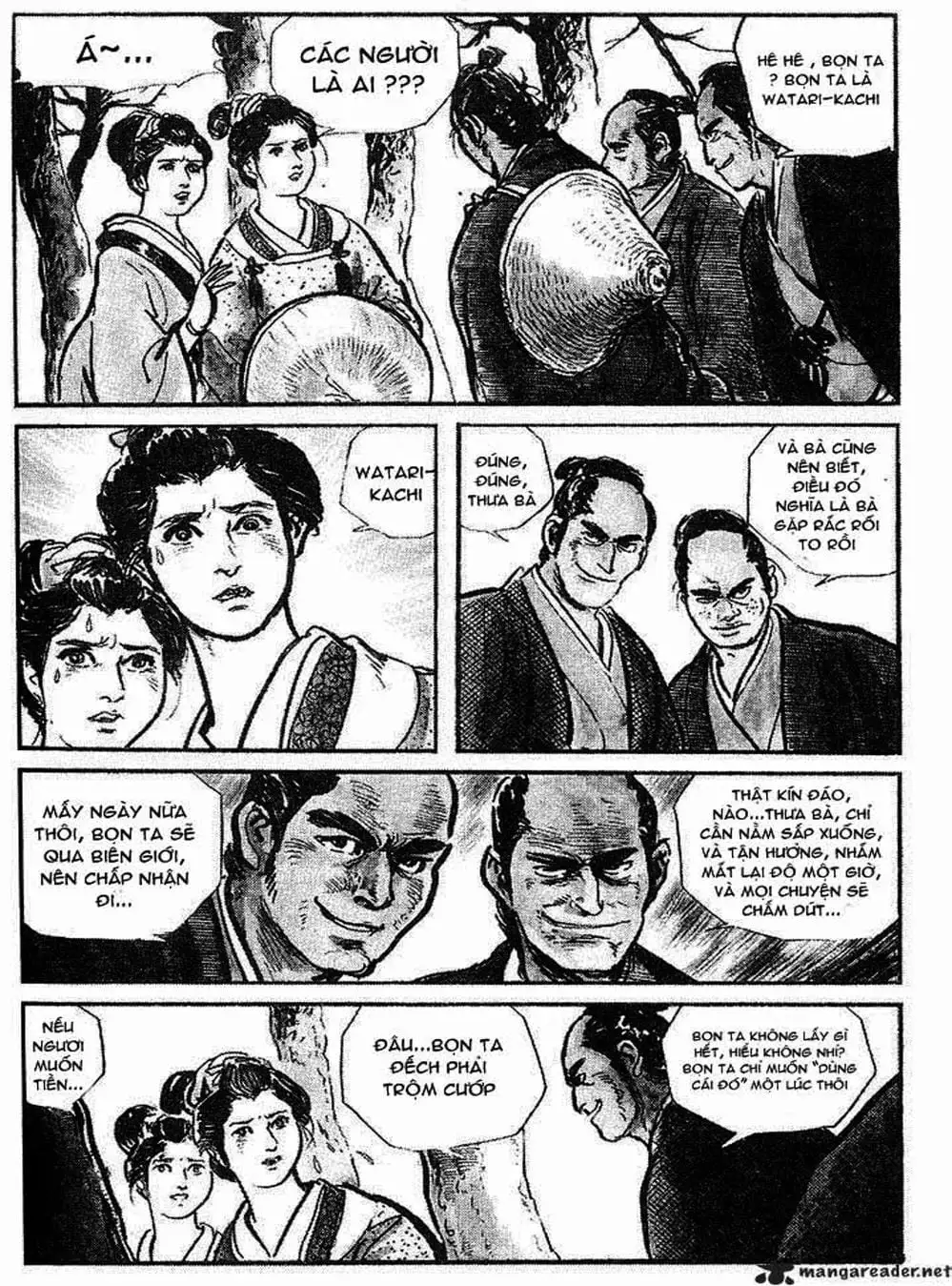 Truyện Tranh Sói Mang Con - Lone Wolf And Cub trang 5