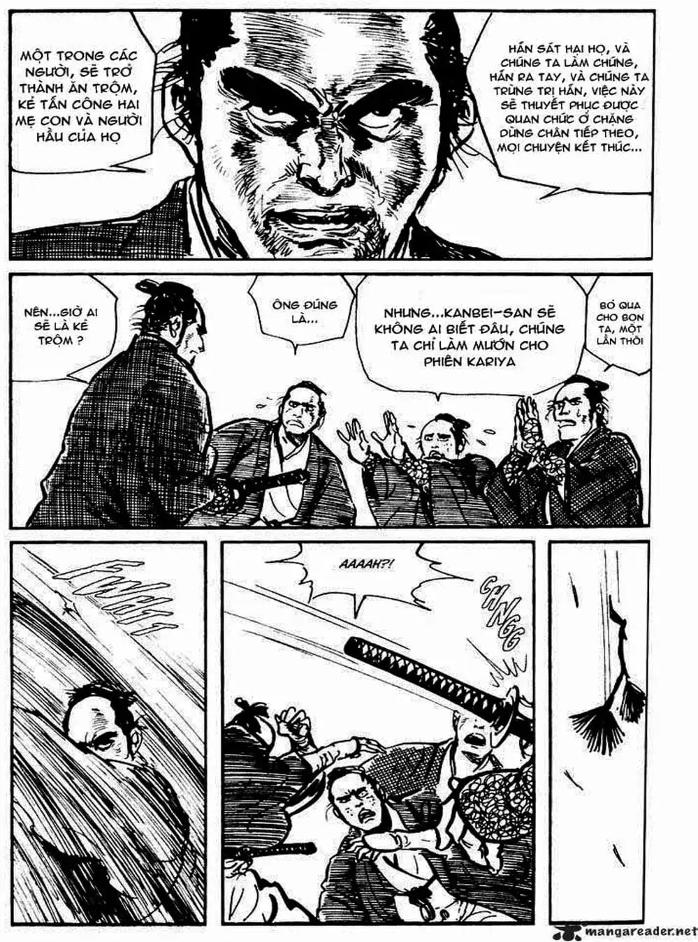 Truyện Tranh Sói Mang Con - Lone Wolf And Cub trang 5