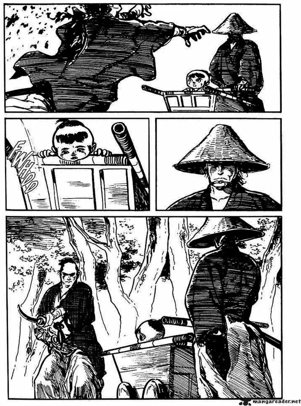Truyện Tranh Sói Mang Con - Lone Wolf And Cub trang 5