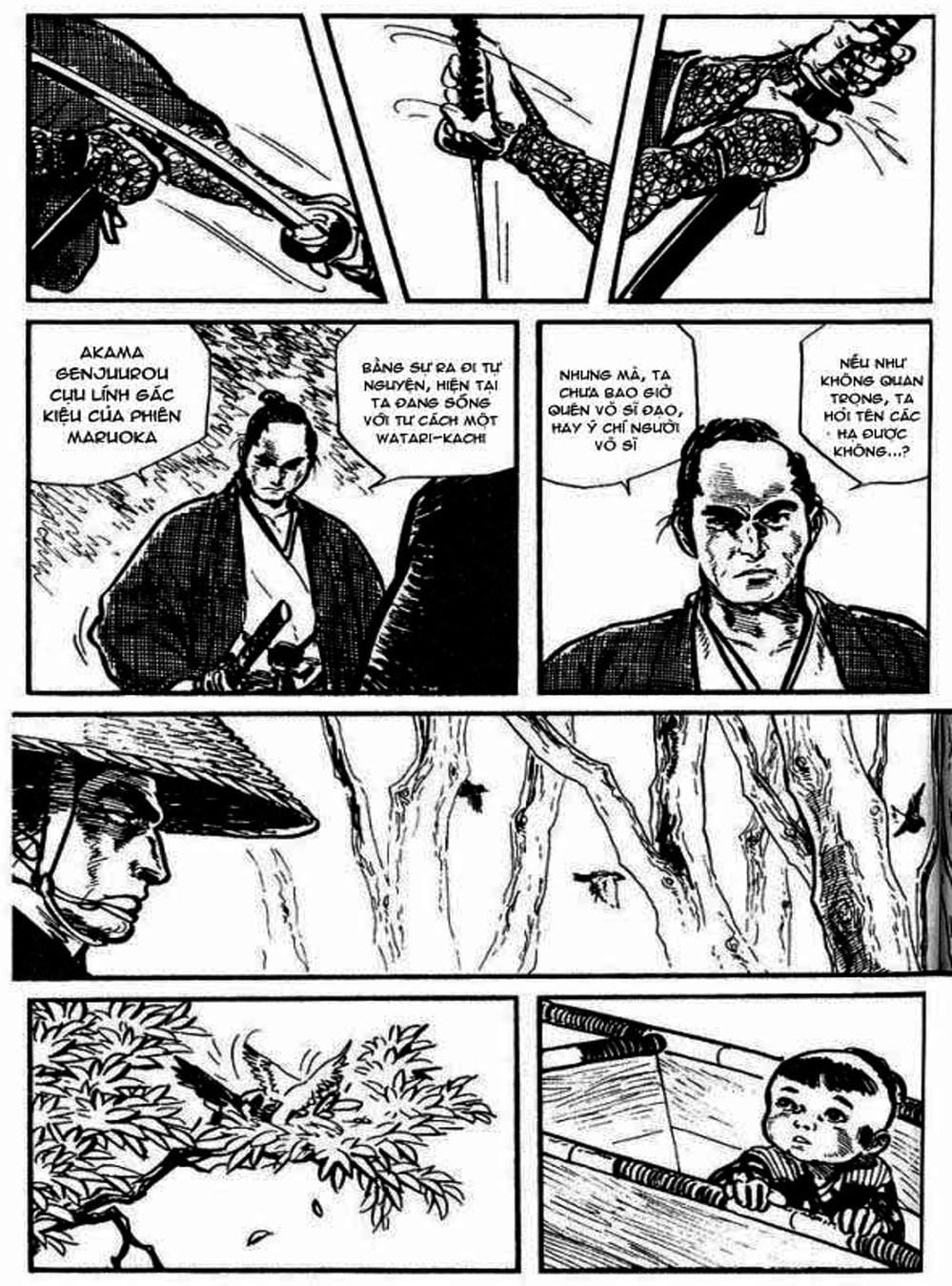 Truyện Tranh Sói Mang Con - Lone Wolf And Cub trang 5