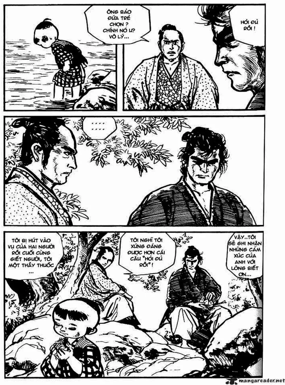 Truyện Tranh Sói Mang Con - Lone Wolf And Cub trang 5