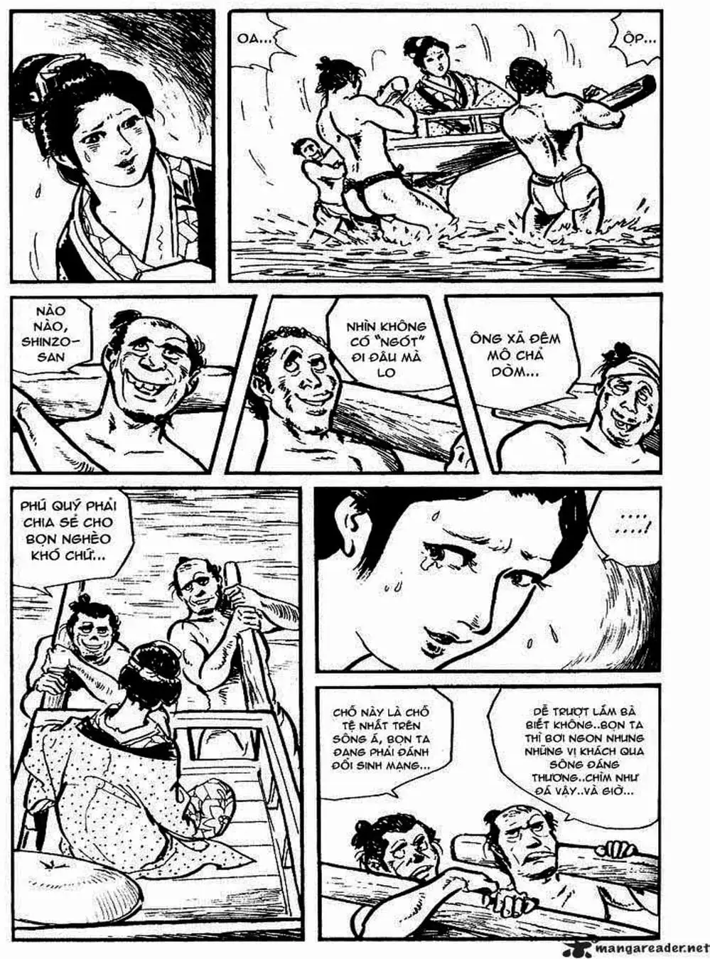 Truyện Tranh Sói Mang Con - Lone Wolf And Cub trang 5