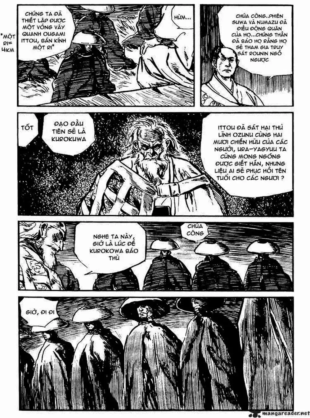 Truyện Tranh Sói Mang Con - Lone Wolf And Cub trang 5