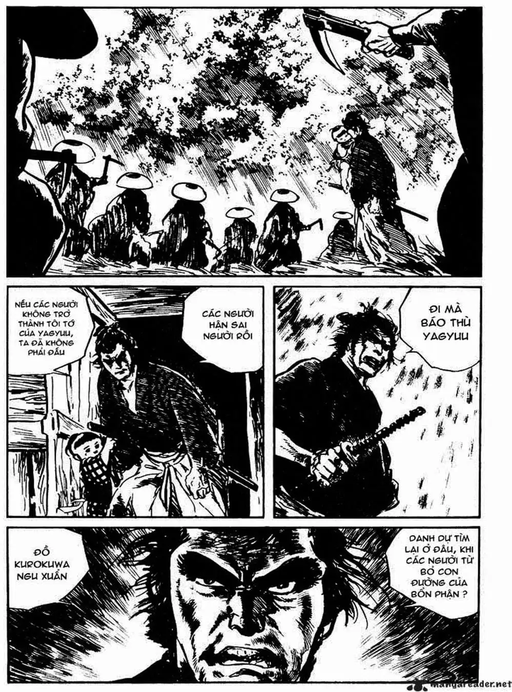 Truyện Tranh Sói Mang Con - Lone Wolf And Cub trang 5