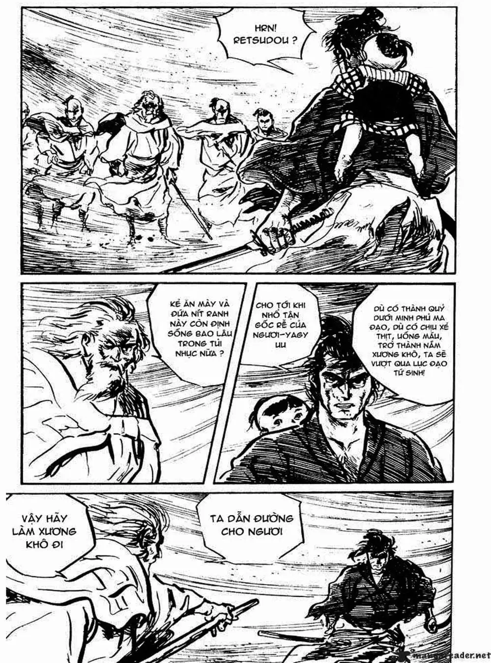 Truyện Tranh Sói Mang Con - Lone Wolf And Cub trang 5
