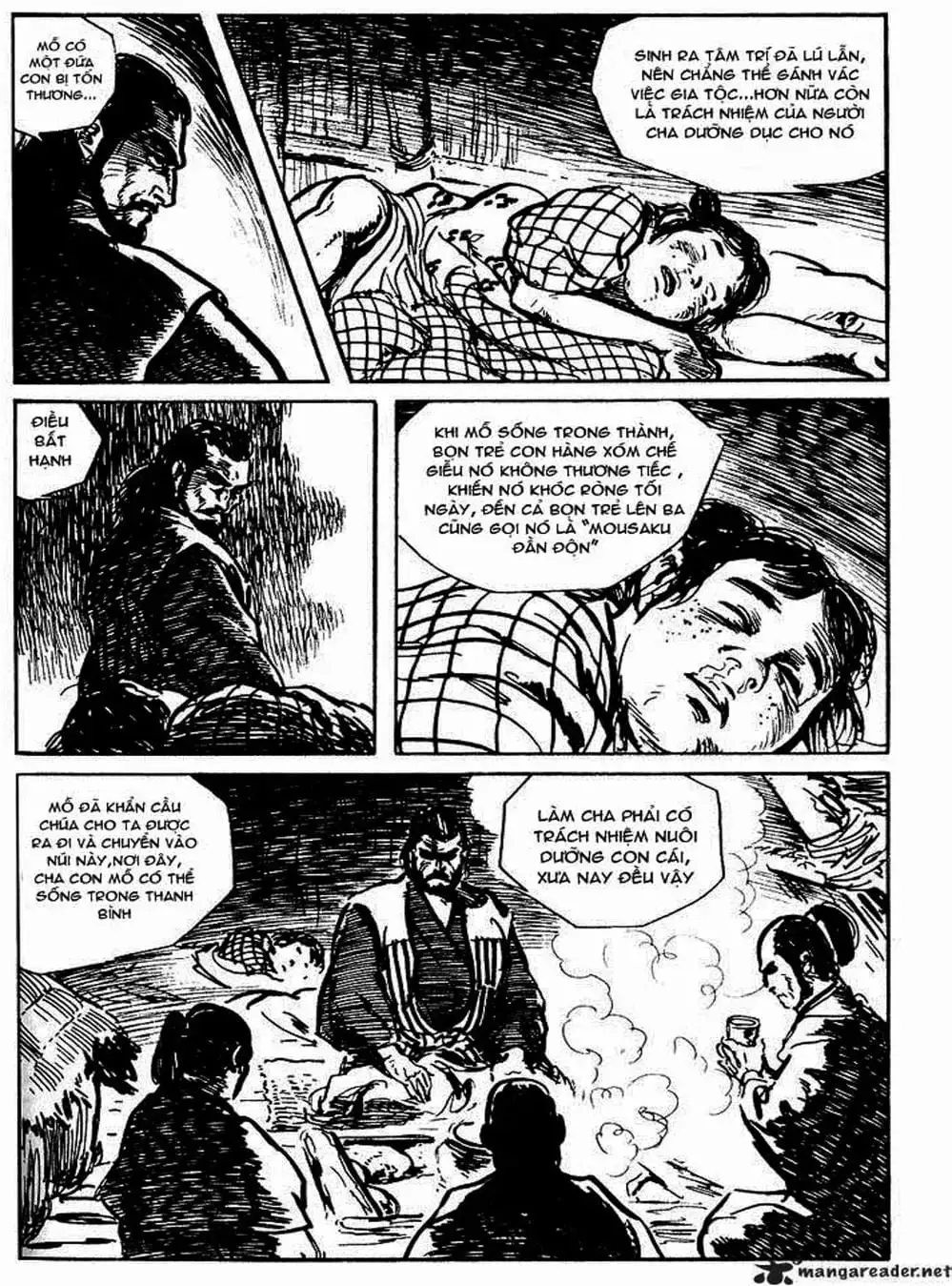Truyện Tranh Sói Mang Con - Lone Wolf And Cub trang 5