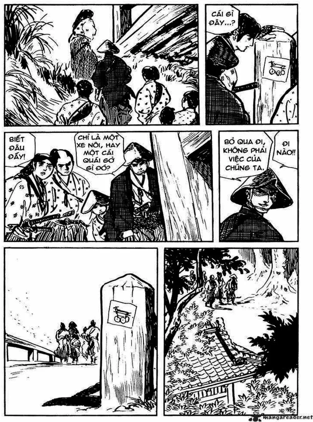 Truyện Tranh Sói Mang Con - Lone Wolf And Cub trang 5