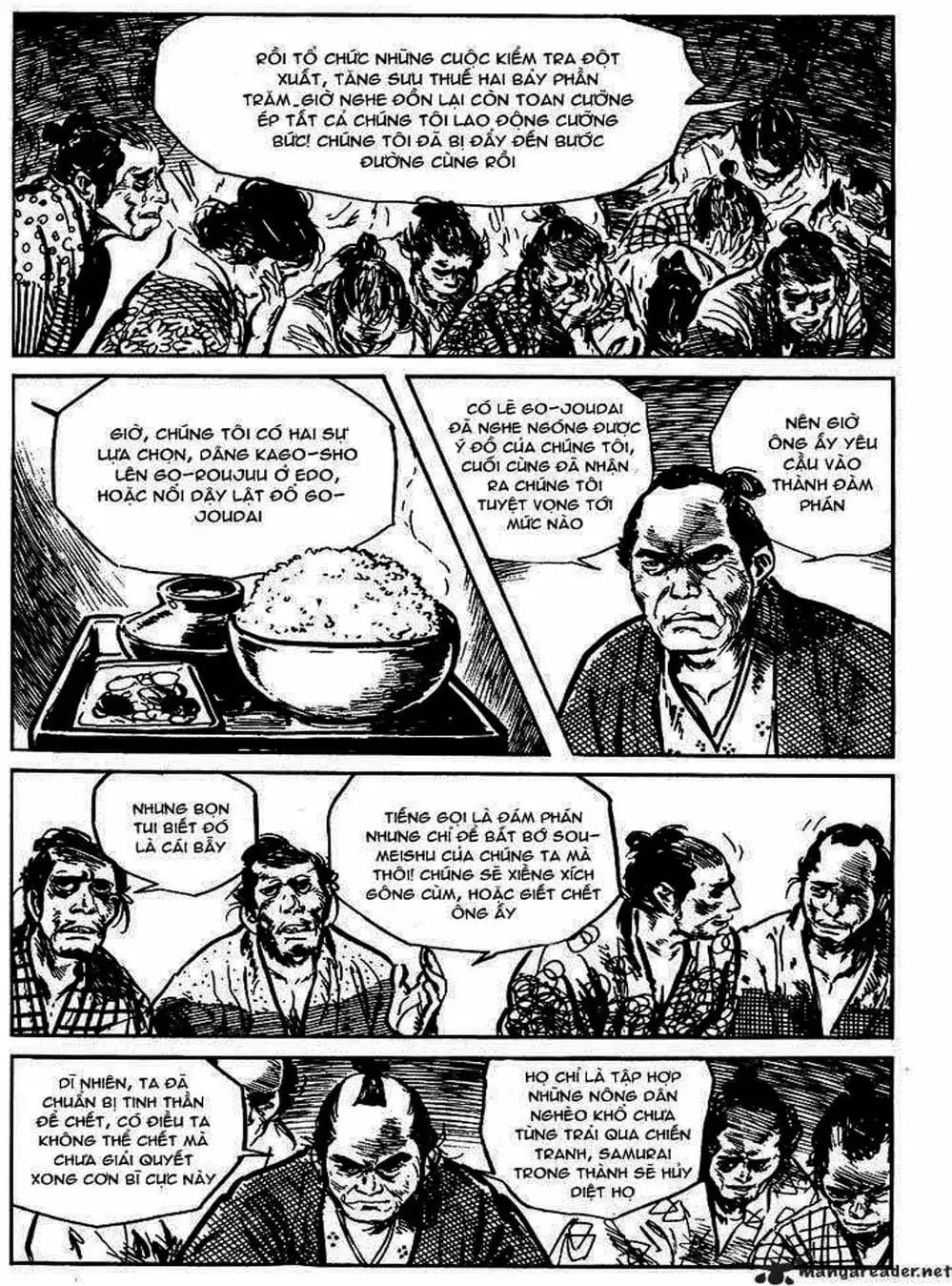 Truyện Tranh Sói Mang Con - Lone Wolf And Cub trang 5