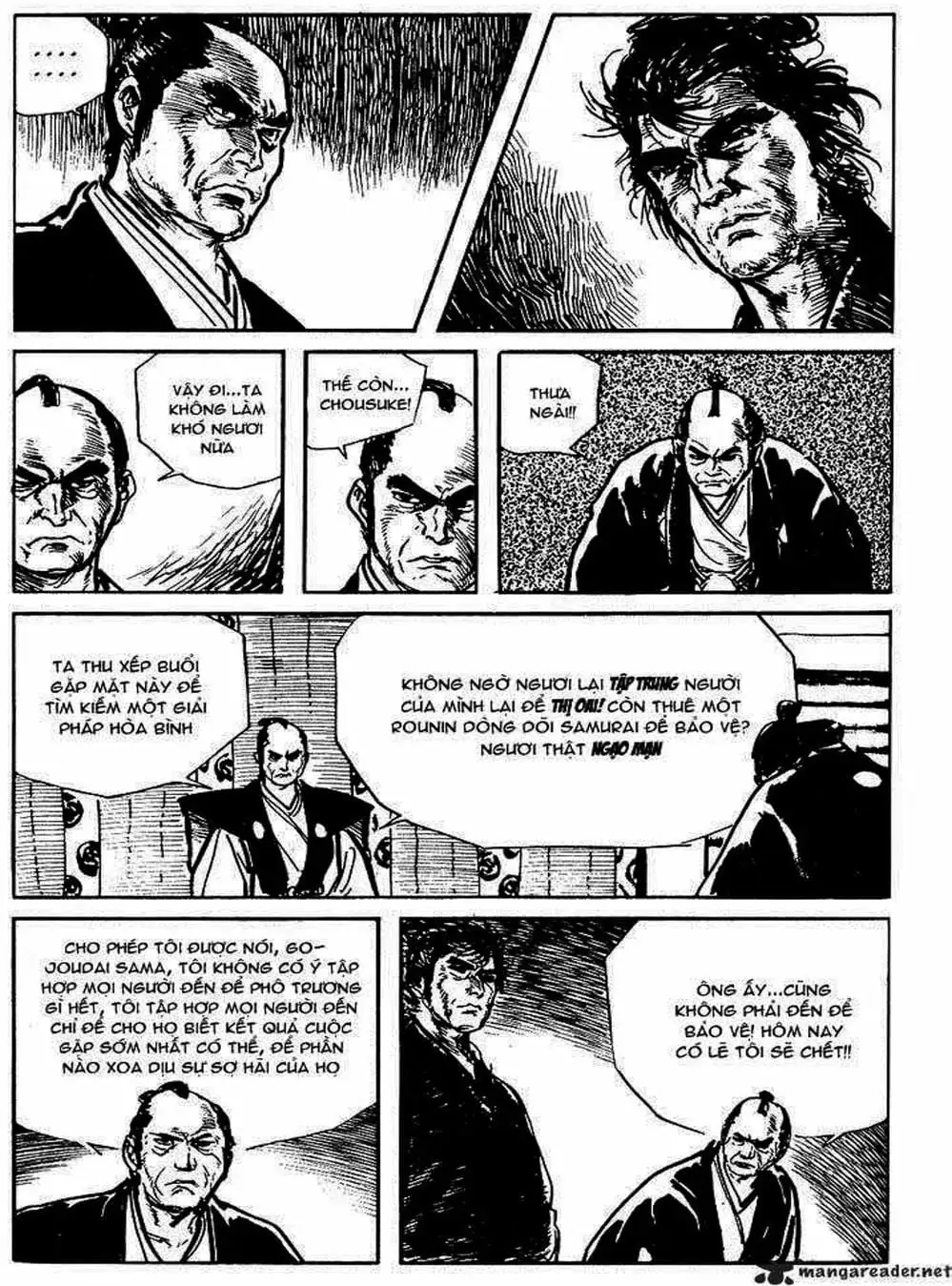 Truyện Tranh Sói Mang Con - Lone Wolf And Cub trang 5