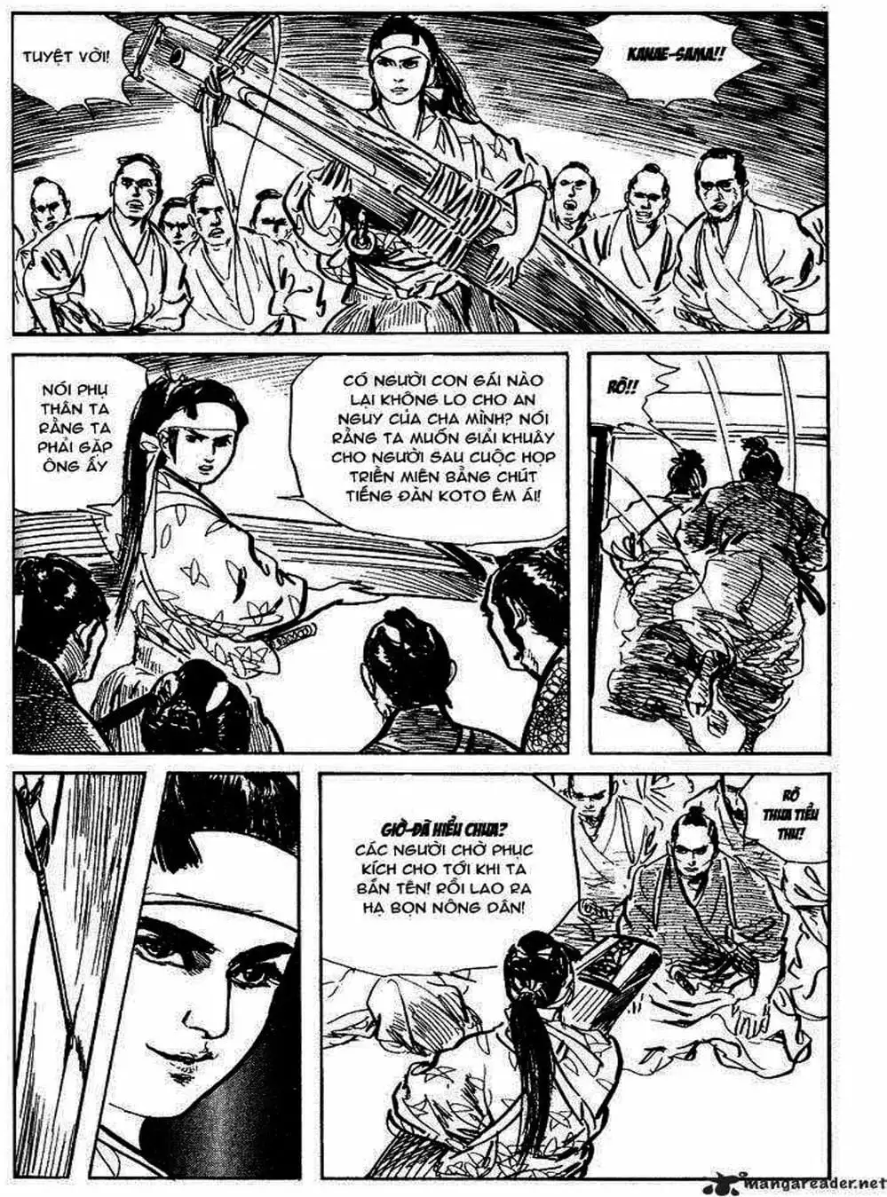 Truyện Tranh Sói Mang Con - Lone Wolf And Cub trang 5