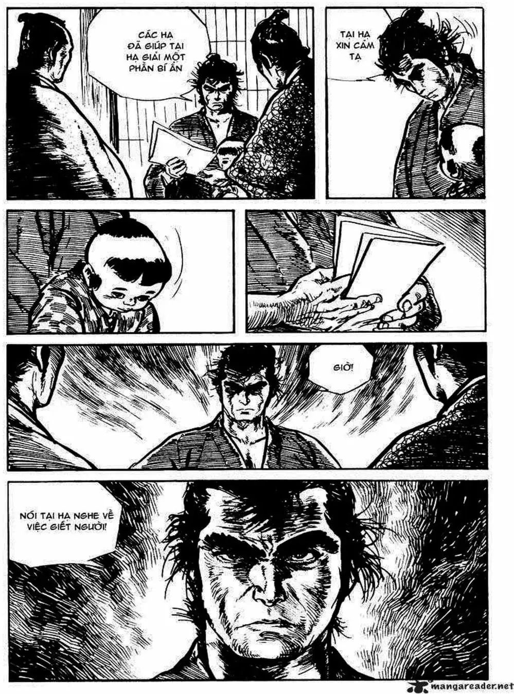 Truyện Tranh Sói Mang Con - Lone Wolf And Cub trang 5
