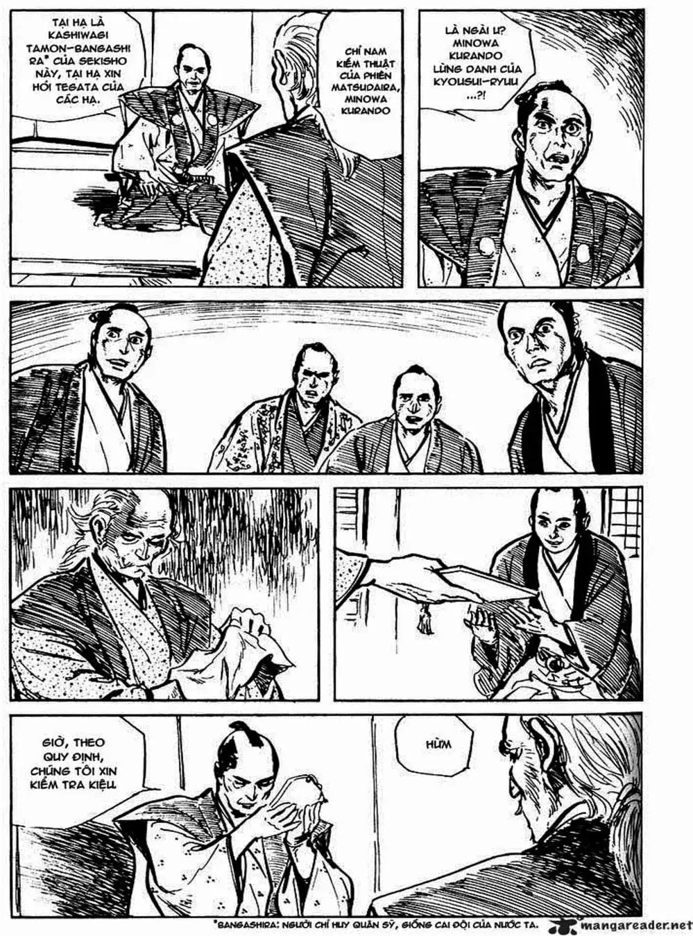 Truyện Tranh Sói Mang Con - Lone Wolf And Cub trang 5