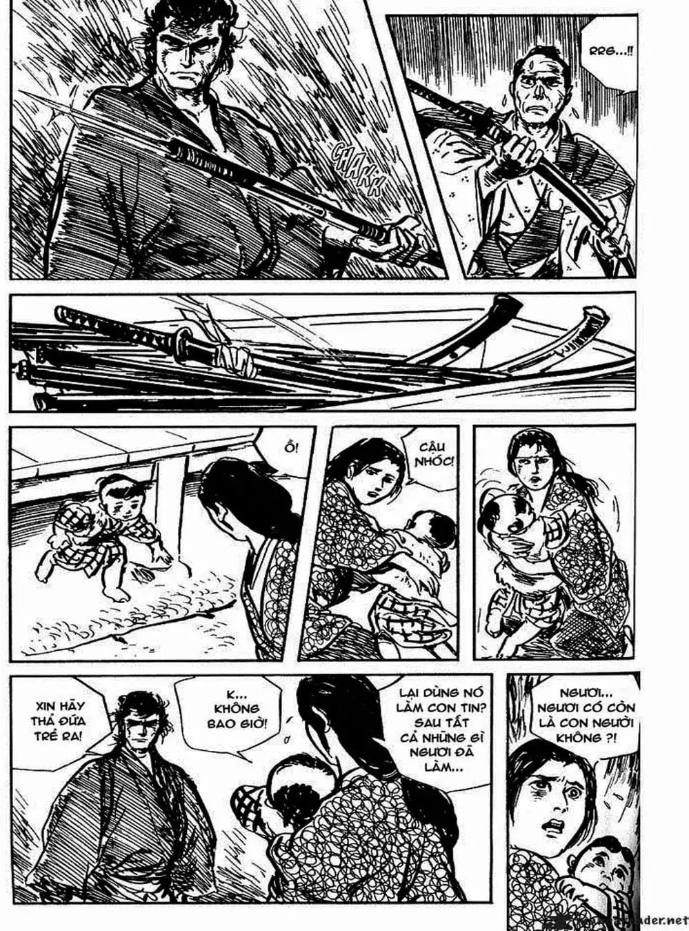 Truyện Tranh Sói Mang Con - Lone Wolf And Cub trang 5