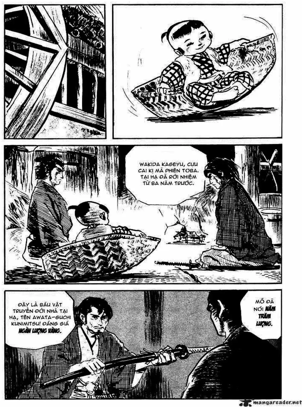 Truyện Tranh Sói Mang Con - Lone Wolf And Cub trang 5