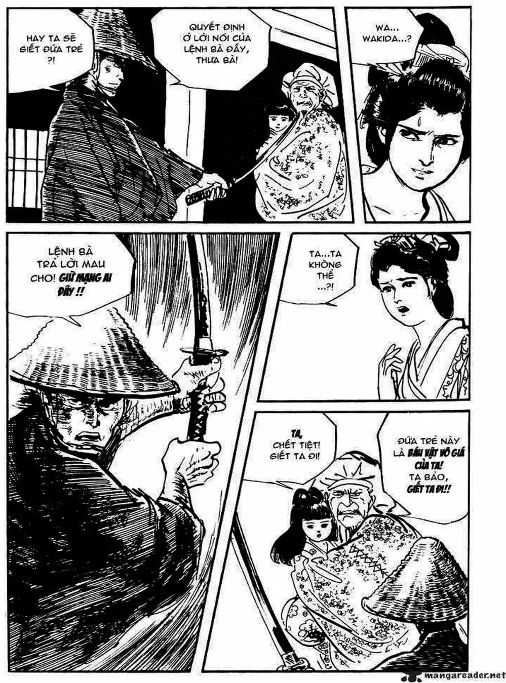 Truyện Tranh Sói Mang Con - Lone Wolf And Cub trang 5