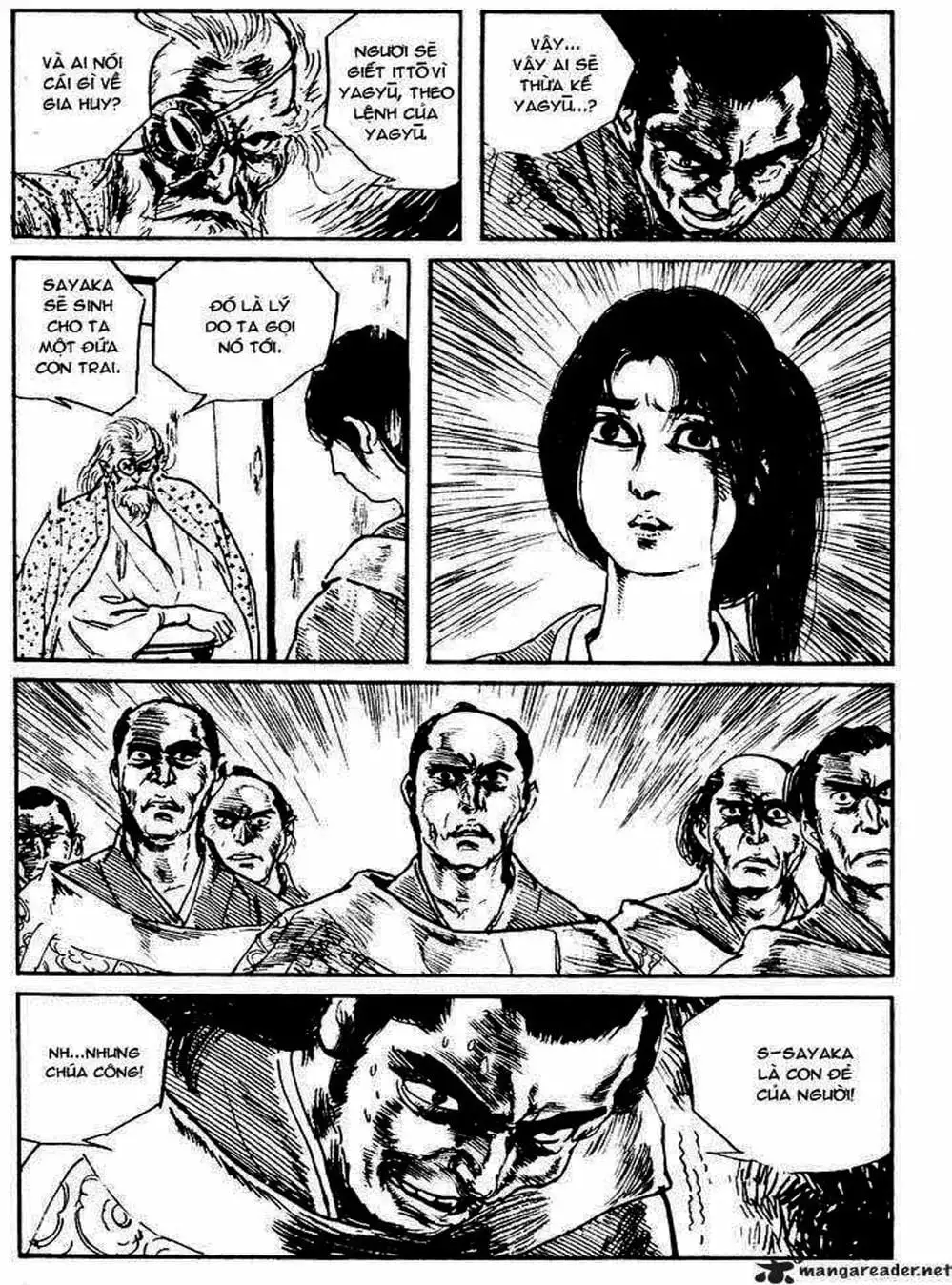 Truyện Tranh Sói Mang Con - Lone Wolf And Cub trang 5