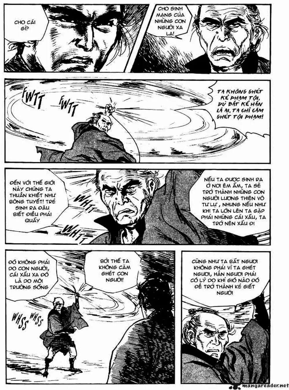 Truyện Tranh Sói Mang Con - Lone Wolf And Cub trang 5