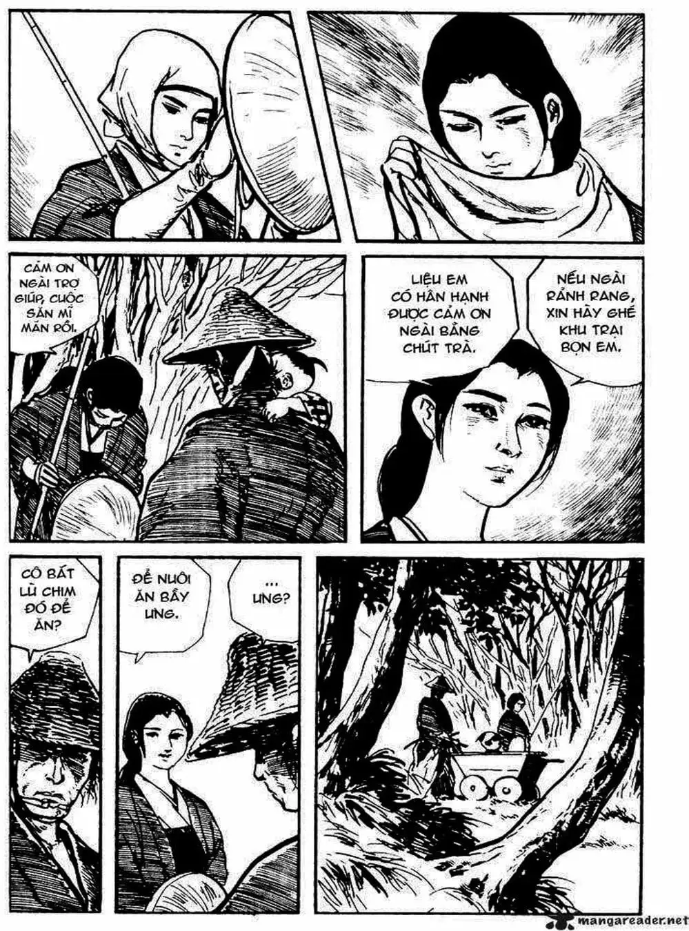 Truyện Tranh Sói Mang Con - Lone Wolf And Cub trang 5