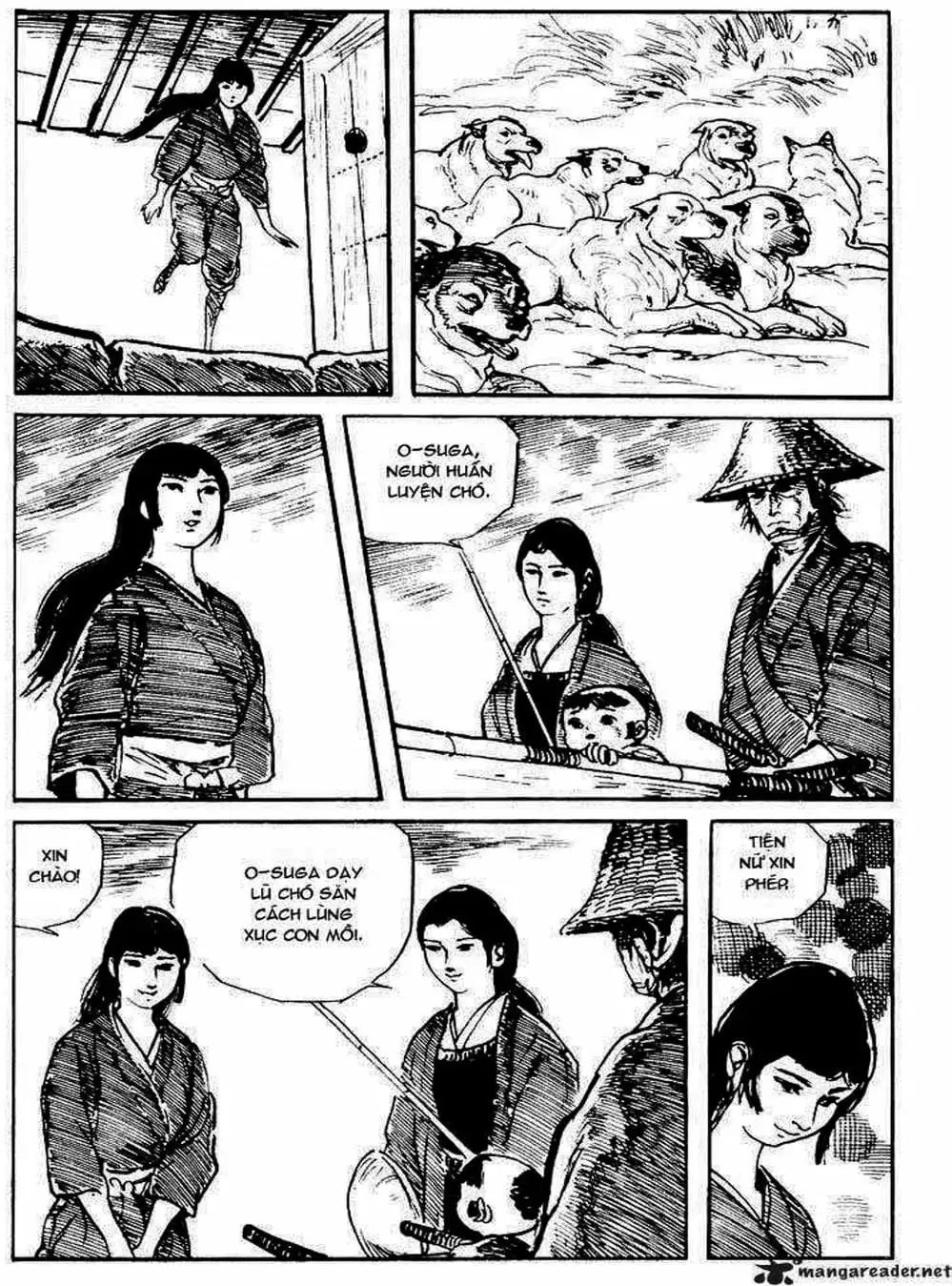 Truyện Tranh Sói Mang Con - Lone Wolf And Cub trang 5