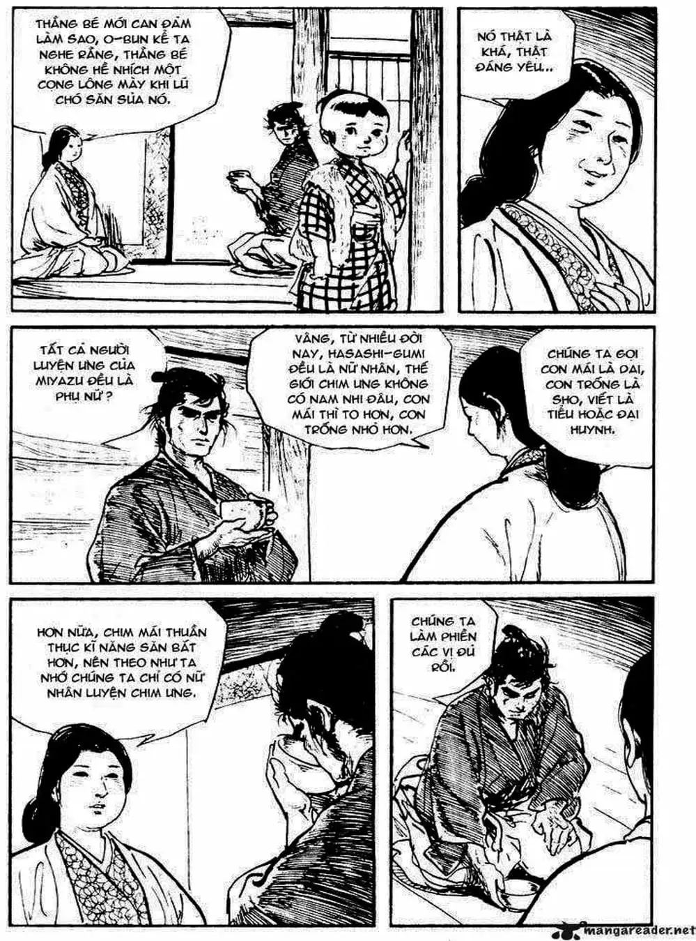 Truyện Tranh Sói Mang Con - Lone Wolf And Cub trang 5