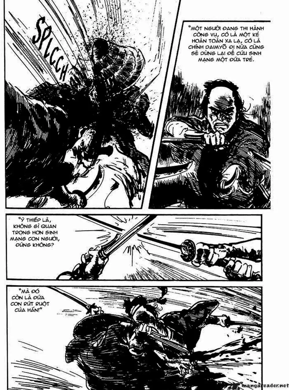 Truyện Tranh Sói Mang Con - Lone Wolf And Cub trang 5
