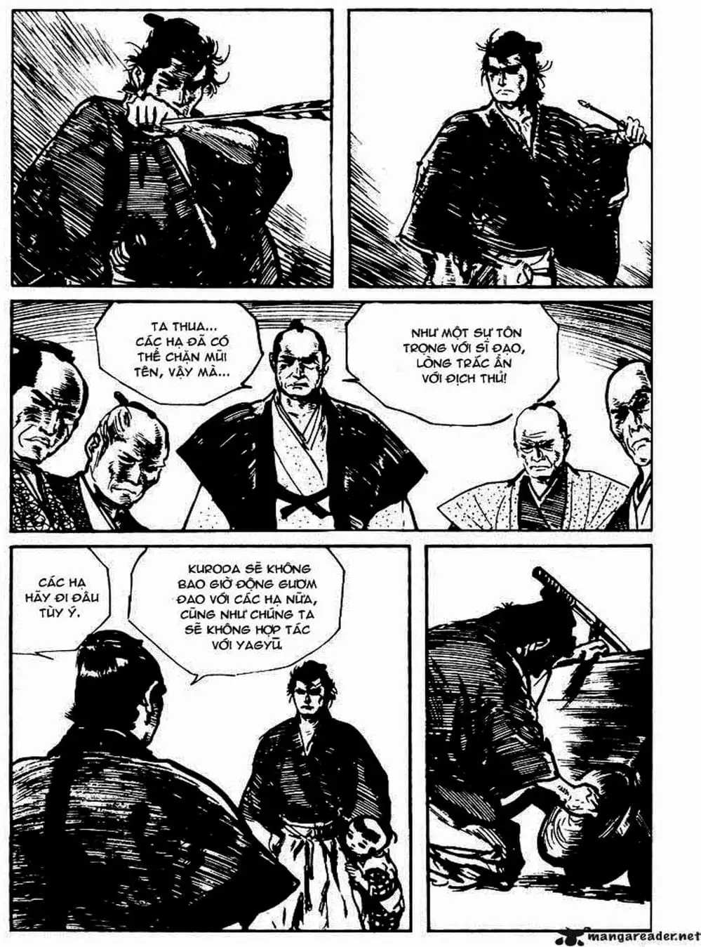 Truyện Tranh Sói Mang Con - Lone Wolf And Cub trang 5