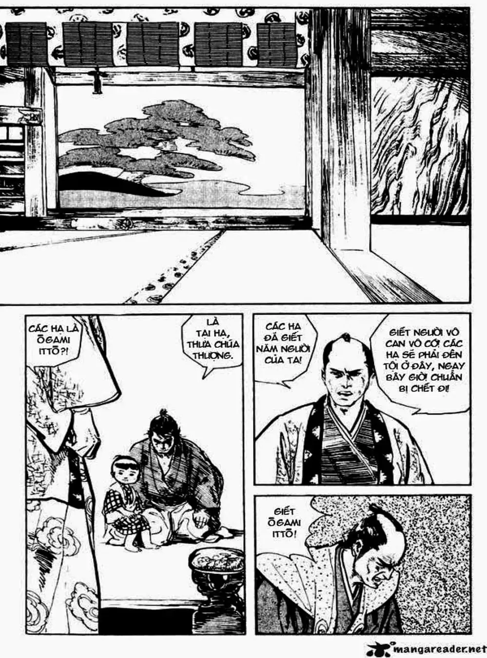 Truyện Tranh Sói Mang Con - Lone Wolf And Cub trang 5