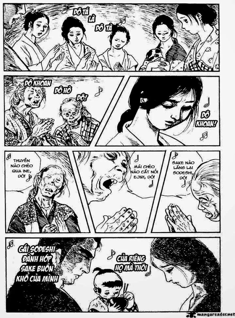 Truyện Tranh Sói Mang Con - Lone Wolf And Cub trang 5