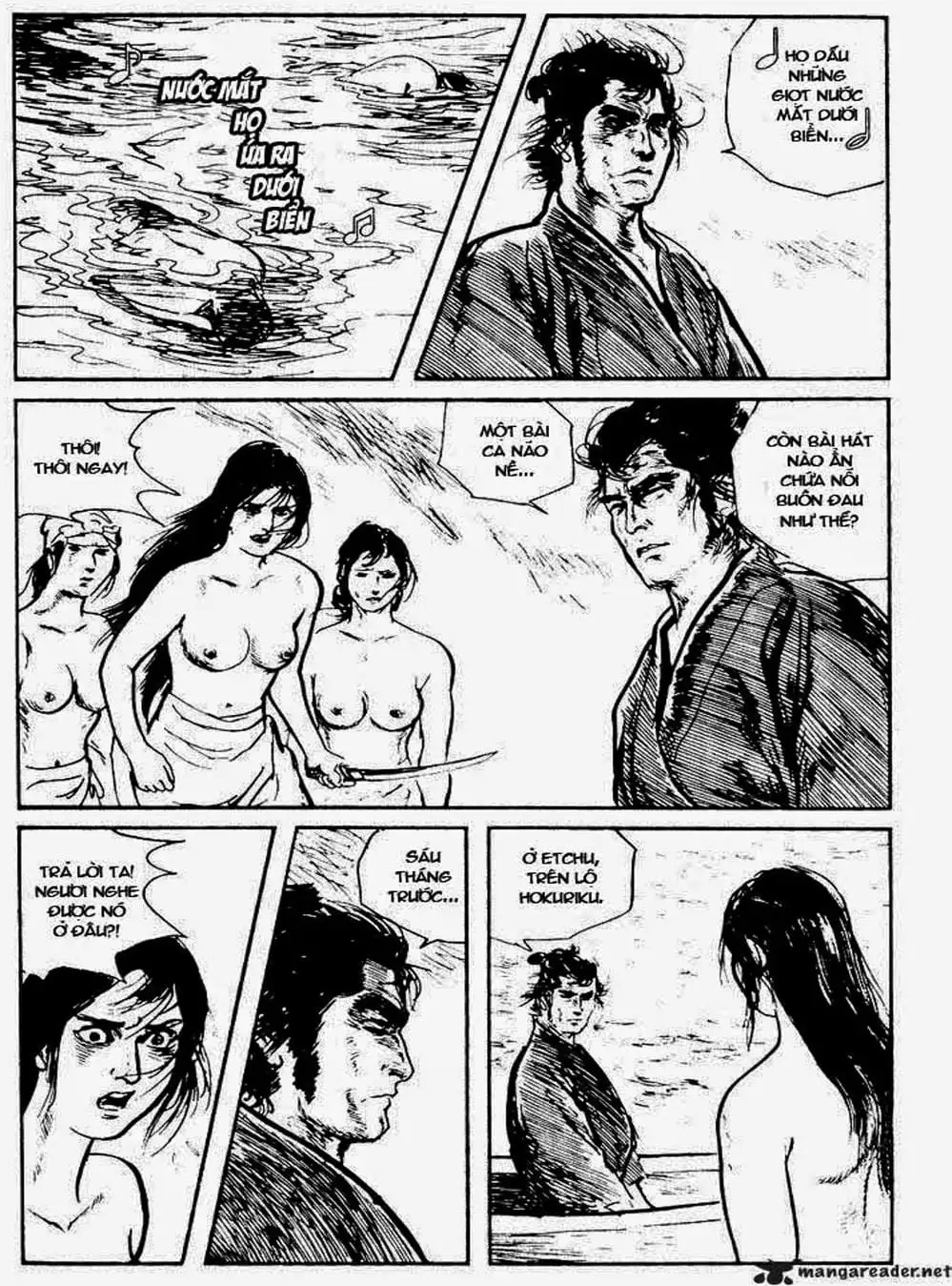 Truyện Tranh Sói Mang Con - Lone Wolf And Cub trang 5