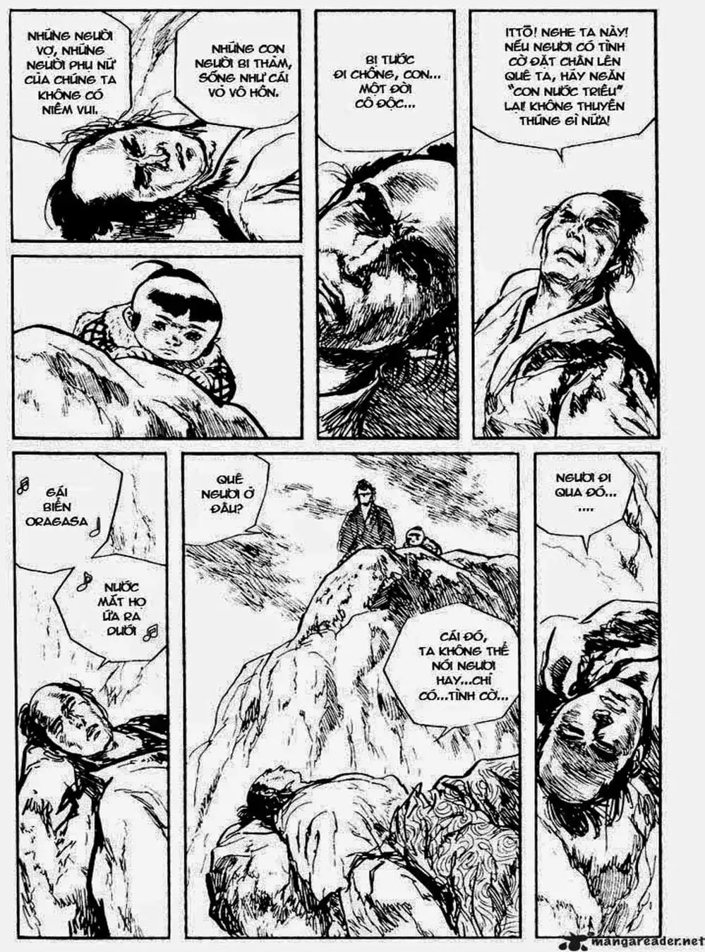 Truyện Tranh Sói Mang Con - Lone Wolf And Cub trang 5