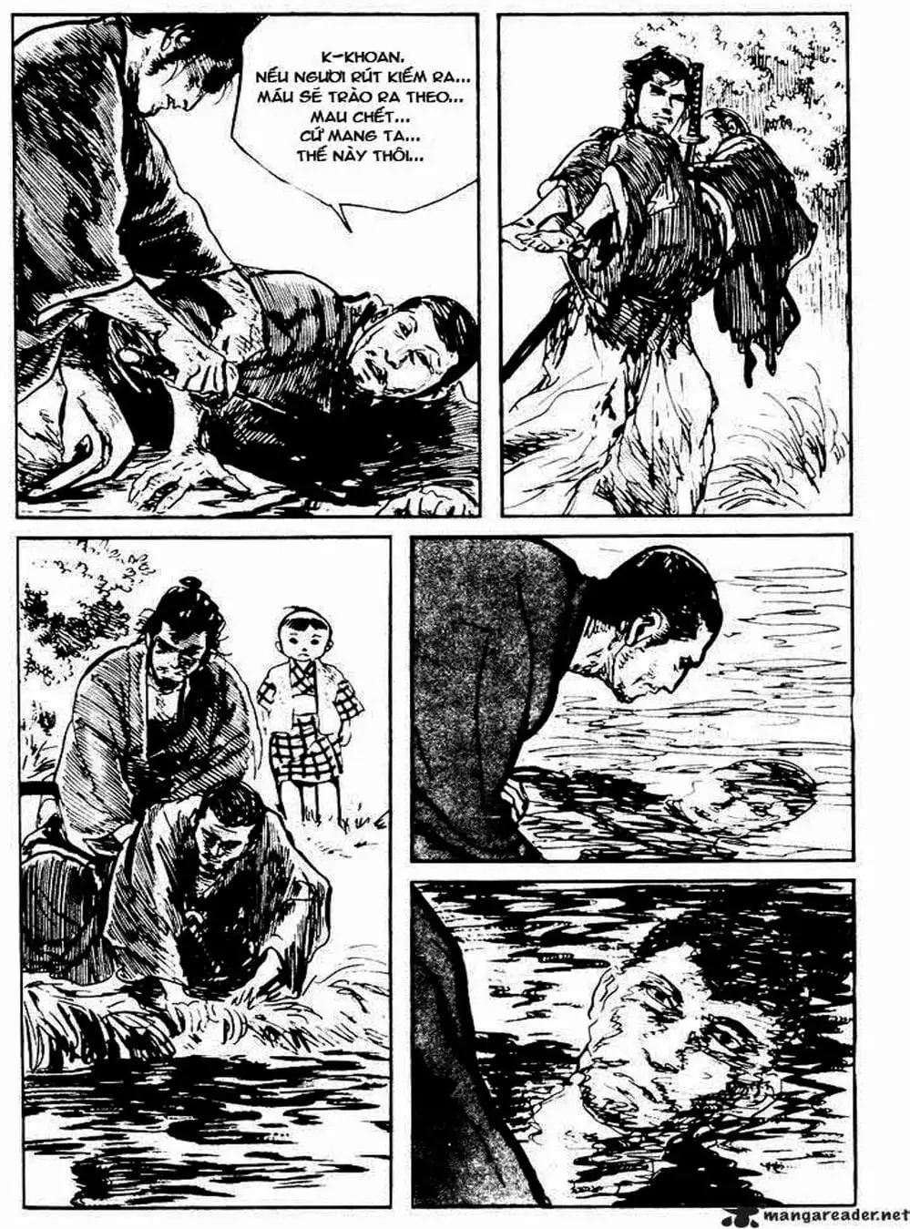 Truyện Tranh Sói Mang Con - Lone Wolf And Cub trang 5