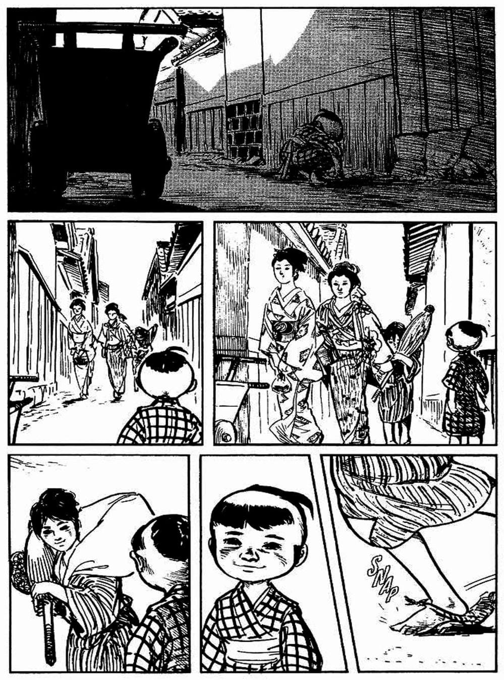 Truyện Tranh Sói Mang Con - Lone Wolf And Cub trang 5