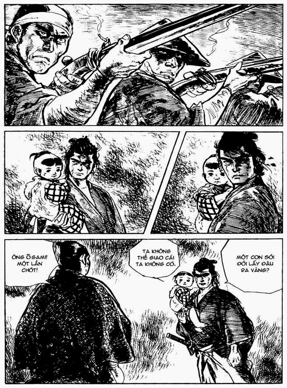 Truyện Tranh Sói Mang Con - Lone Wolf And Cub trang 5